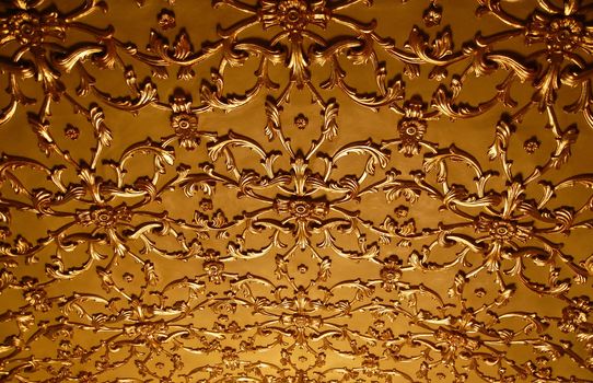 Golden Ceiling Decoration