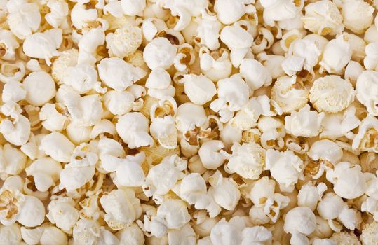 pile of fresh popcorn