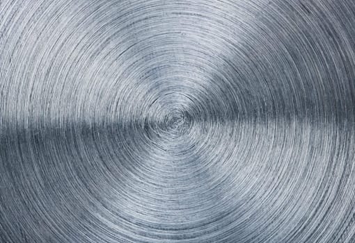 Macro of polished metallic surface