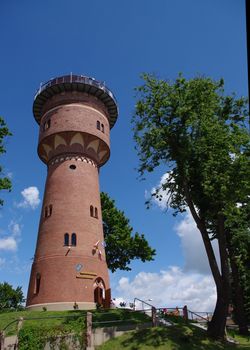 Tower of pressure Giżycko Poland