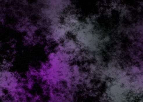 Space background image with pink clouds drifting across the sky