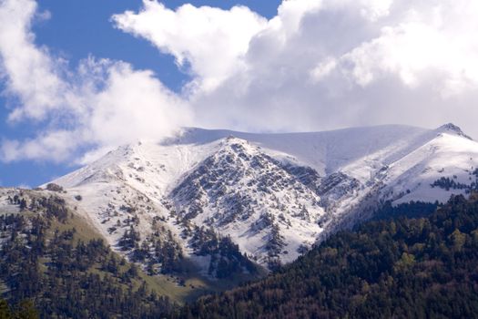 Magnificent mountain panorama
