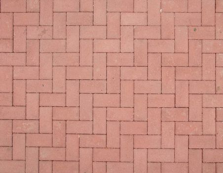 Red paving stones which can be used as texture or as a background