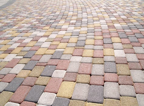 Colour paving stones which can be used as texture or as a background