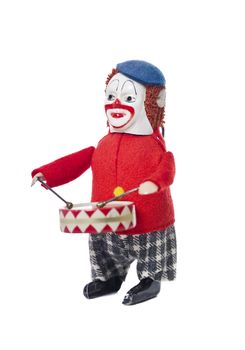 Toy Clown with drums