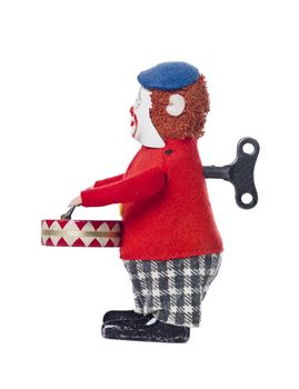 Toy Clown with drums