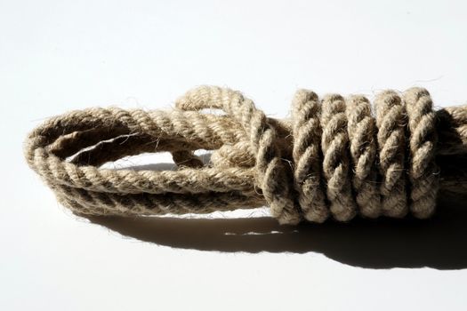 Rope tied in a loop