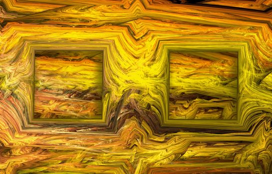 The freakish image similar to an ingot of precious metal, generated on a computer
