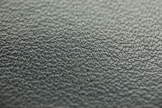 macro pattern of expensive black leather