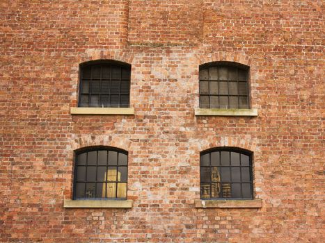 Group of 4  windows in building built in 1846