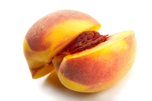 Peach Close-up. Professionally retouched high quality image. 