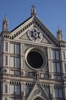 Basilic of Santa Croce. Cathedral in Florence. 