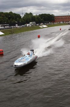 Cup of St.-Petersburg on water-motor to sports. "24 hours St.-Petersburg" 2007 Russia