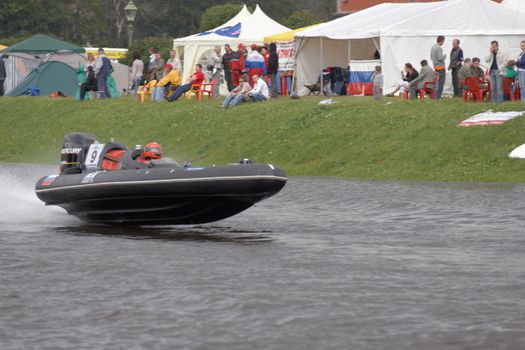 Cup of St.-Petersburg on water-motor to sports. "24 hours St.-Petersburg" 2007 Russia