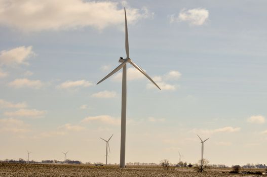 Indiana Wind Turbine Farm