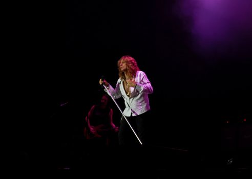 Whitesnake performs at Romexpo July 8, 2008 in Bucharest.