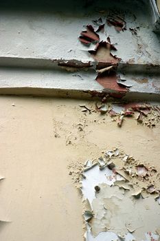 Full screen high resolution shot of old wall. Good for a texture or a background.