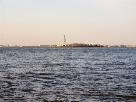 River View of the Statue of Liberty