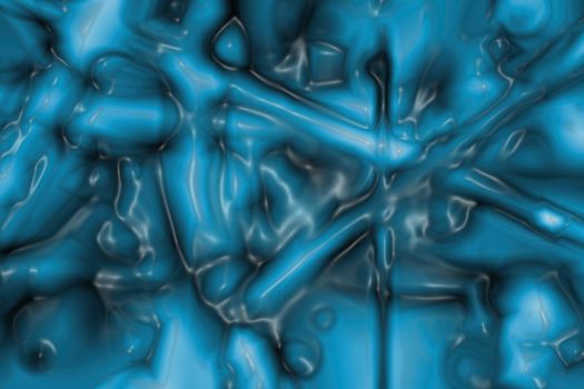 blue liquid plastic texture