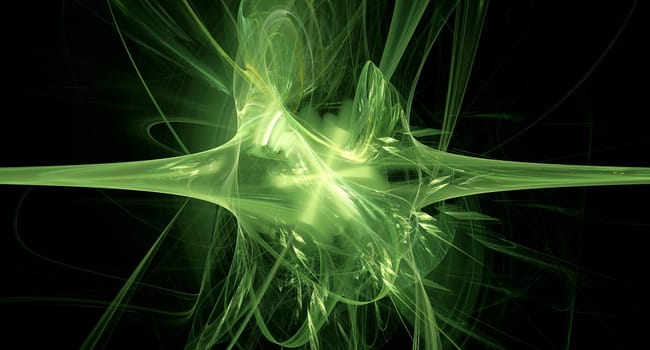 Explosive Fractal flames - digital render