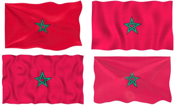 Great Image of the Flag of Morocco