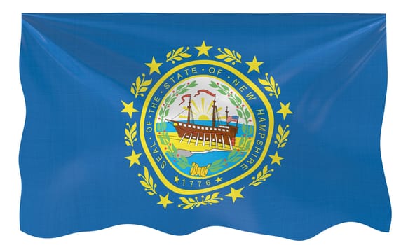 Great Image of the Flag of New Hampshire