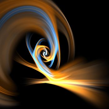 A twirling abstract vortex that works great as a background or backdrop.
