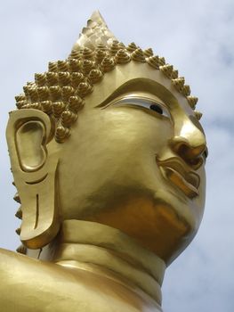 Face of Buddha statue in Thailand