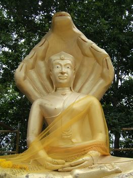 Sitting Buddha in Thailand