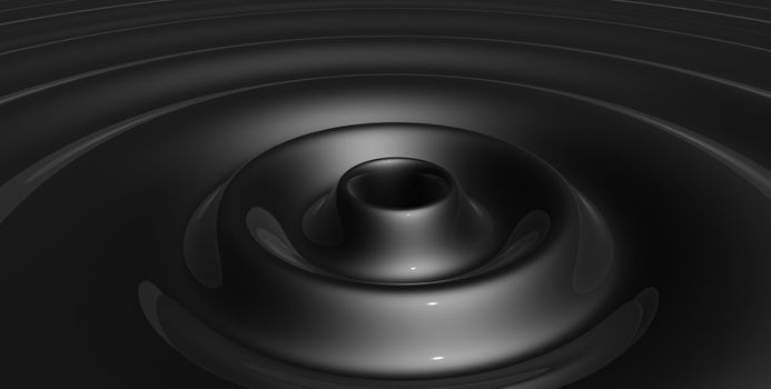 Shockwave on the surface of a liquid metal