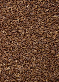Background image of instand coffee grounds