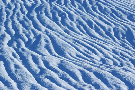 Beautiful snow formations