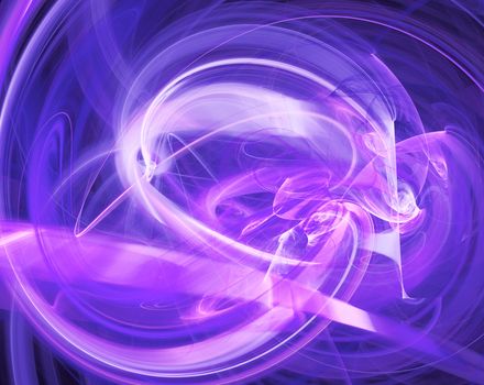 Energetic plasma lights - digital render