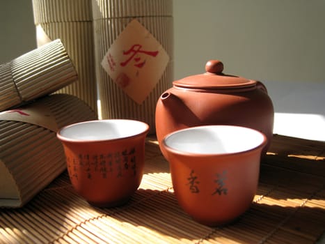 a art of Chinese tea, culture healthy drinks in China.