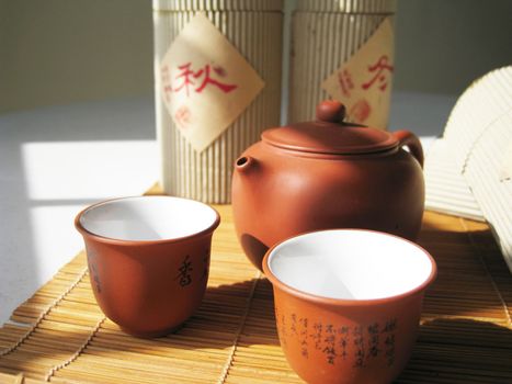 a art of Chinese tea, culture healthy drinks in China.