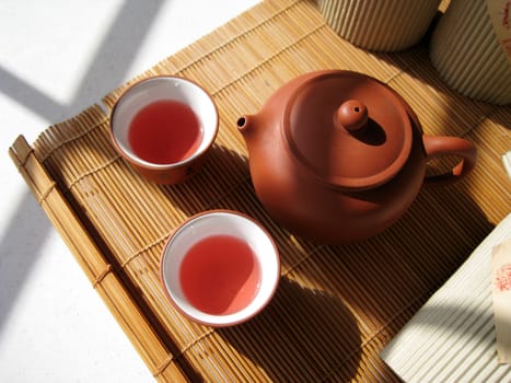 a art of Chinese tea, culture healthy drinks in China.