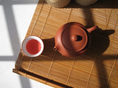 a art of Chinese tea, culture healthy drinks in China.