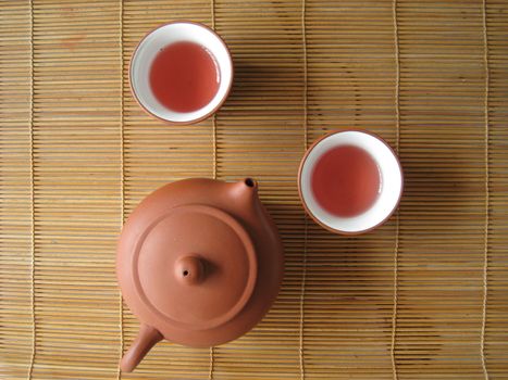 a art of Chinese tea, culture healthy drinks in China.