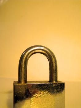 a close up for a padlock metaphors for security