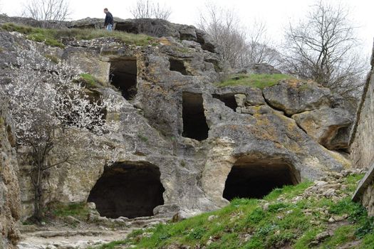 Crimea, fortress, Chufut-Kale, Bakhchisarai