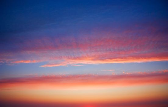 sunset, abstract background