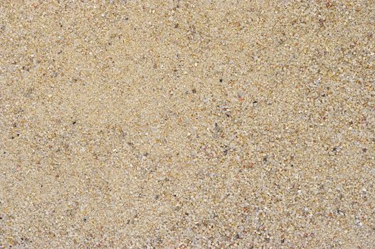 Detail of the surface of rounded sand
