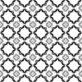 Wallpaper pattern on the white background