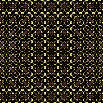 Wallpaper pattern on the dark background