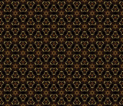 Wallpaper pattern on the dark background