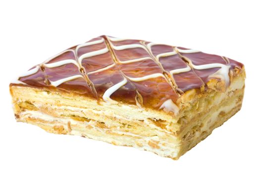 pie, isolated on white