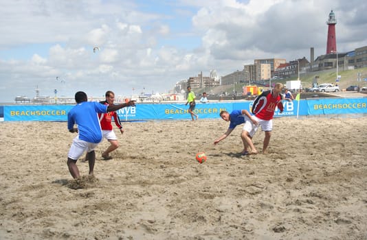 Dutch Championship Beach Soccer in Scheveningen, July 12, 2008