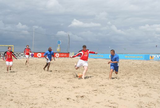 Dutch Championship Beach Soccer in Scheveningen, July 12, 2008