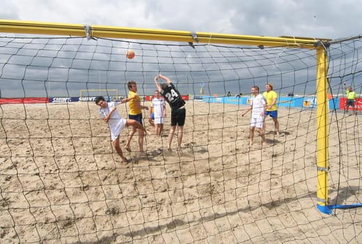 Dutch Championship Beach Soccer in Scheveningen, July 12, 2008