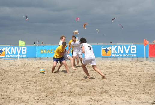 Dutch Championship Beach Soccer in Scheveningen, July 12, 2008